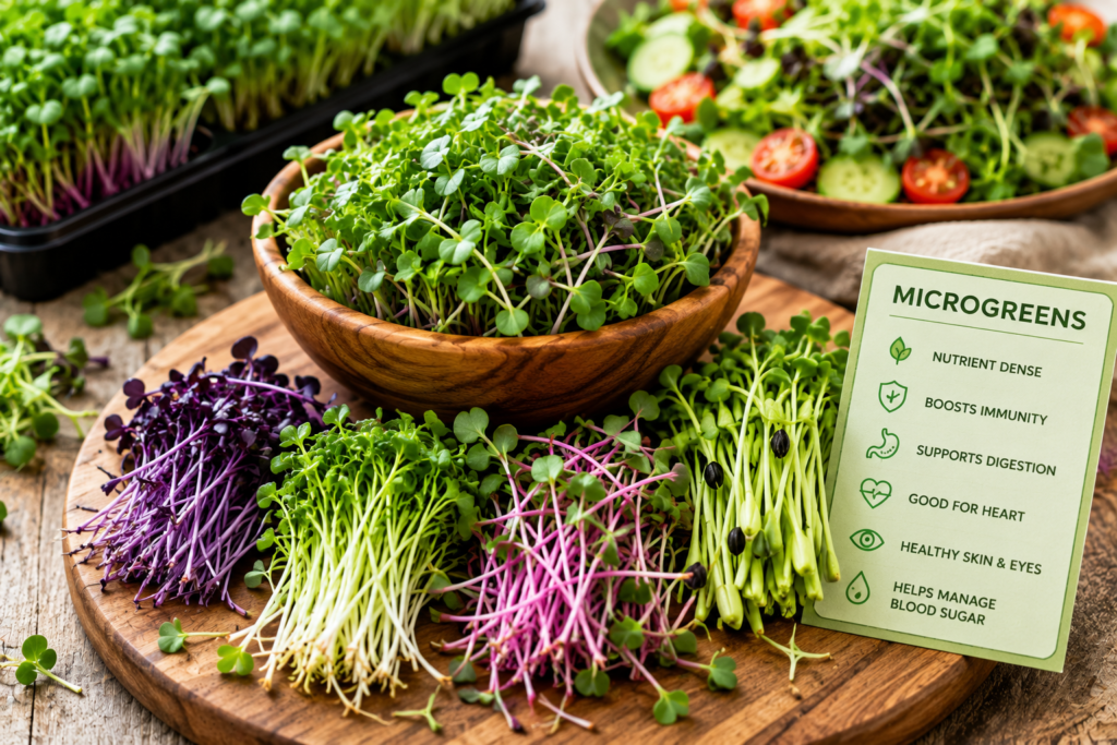 Microgreens Health Benefits