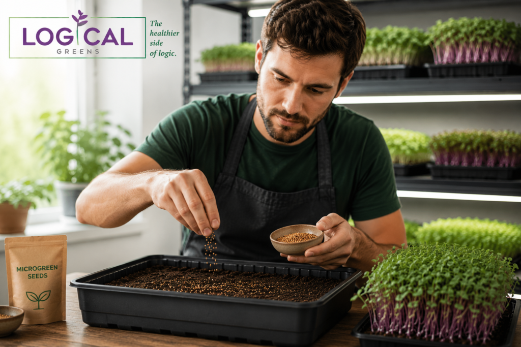 growing microgreens