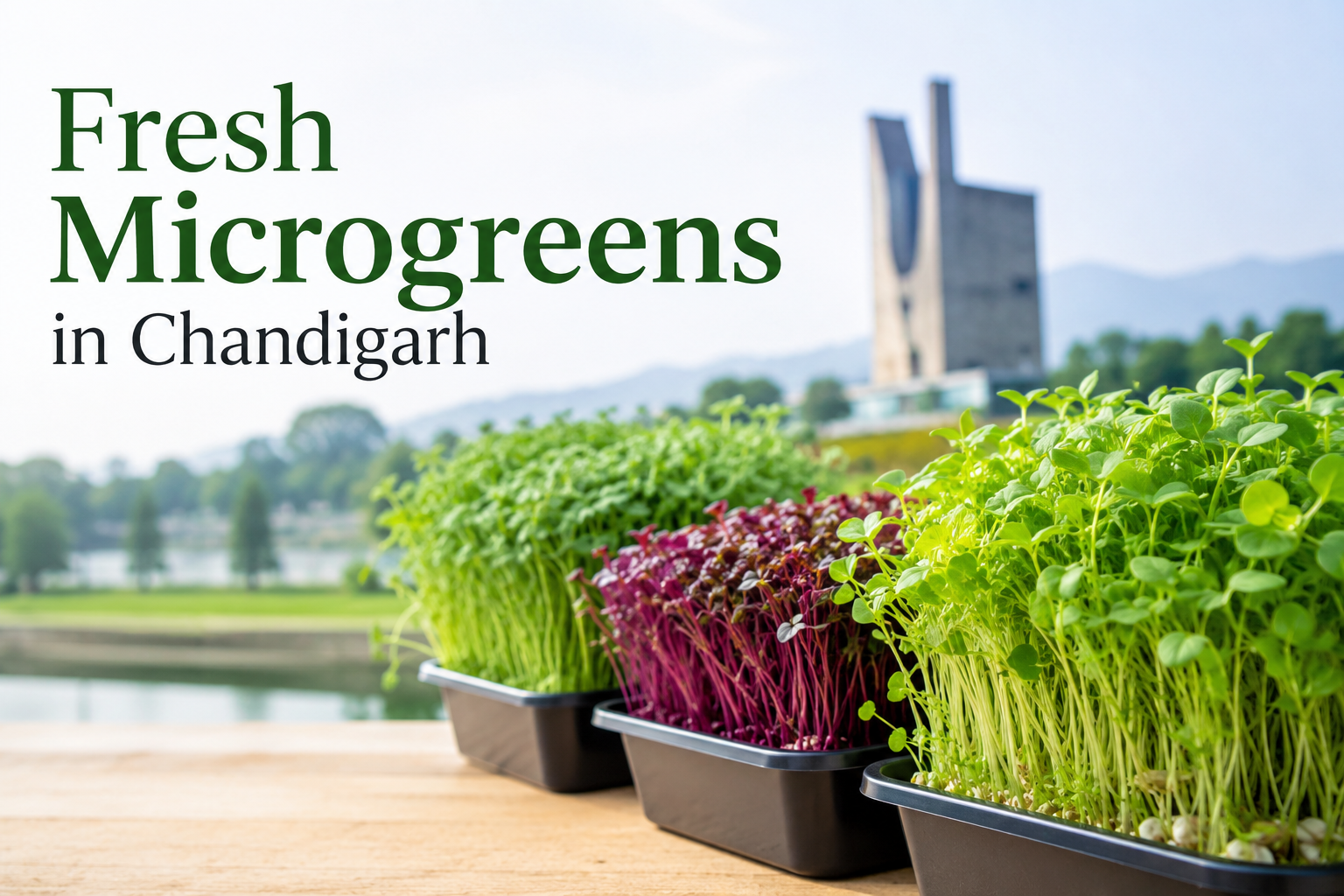 fresh microgreens