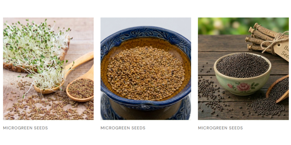 Microgreen seeds